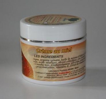 Argan Creme mit Honig 50g