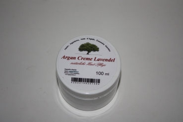 Argan Creme Lavendel 100 ml